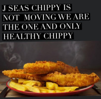 J Seas Finest Fish Chips food