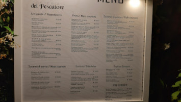 Osteria Del Pescatore food