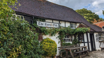 The Royal Oak Inn outside