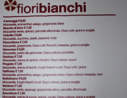 Fiordipizza menu