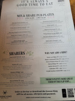 The Lass O' Gowrie menu