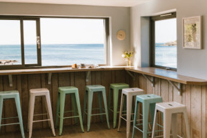 Talland Bay Beach Cafe inside