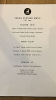 The White Stag Inn menu