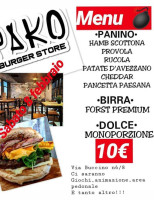 Pako Burger Store food