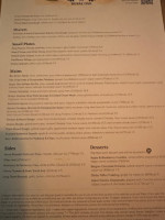 The Royal Oak menu