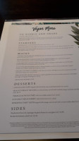 The Deer Park menu