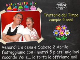 Trattoria Dal Timpa food