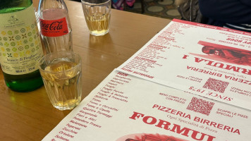 Pizzeria Formula 1 food