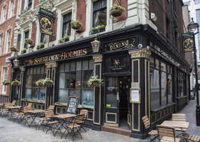 The Sherlock Holmes Public House inside