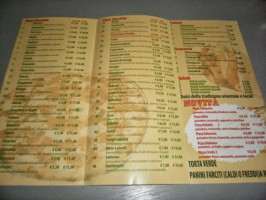 Acqua E Farina Kebab menu