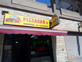 Pizza Car outside