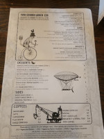 Fothergills menu