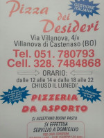 Pizza Dei Desideri food