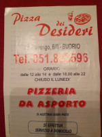 Pizza Dei Desideri food