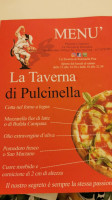 La Taverna Di Pulcinella menu