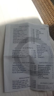 Naples Pub menu