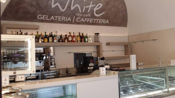 White New Cafe' inside