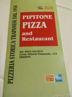 Pipitone Pizza And menu