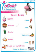 Yogold Chieti Scalo menu