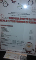 Dacri menu