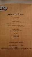 Pizzeria Leo menu