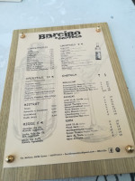 Barcibo menu