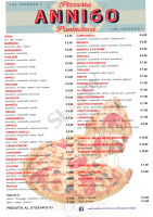 Anni 60 menu