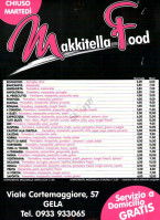 Makkitella Food inside