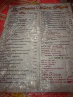 Vecchia Napoli menu