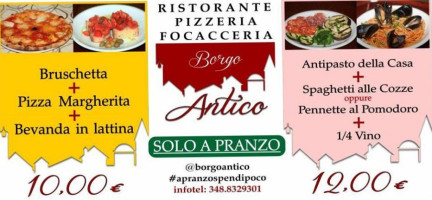 Pizzeria Borgo Antico food