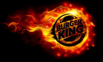 Burger King inside