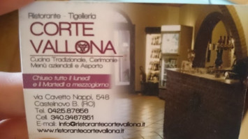 Corte Vallona food