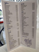 Gelateria Blue Moon menu