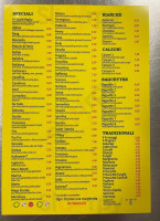 Al Quadrifoglio menu