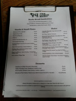 The Spotted Cow menu