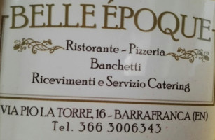 Belle Epoque food