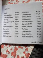 Altereno Cafe menu