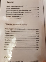 Al Solito Posto menu