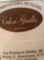 Culosi Gisella food