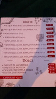 Cuoco Malizio menu