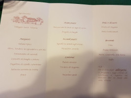 Agriturismo Villaggio Di Santa Vittoria menu