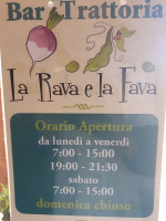 Trattoria La Rava La Fava food