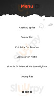 Centro La Fonte menu