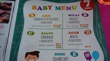 Ciau Ciau menu