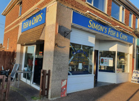 Simon's Fish Chips inside