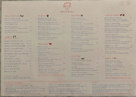 Zizzi - Richmond menu