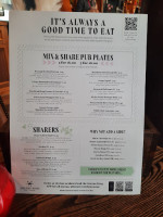 Royal Oak menu