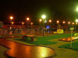 Minigolf outside