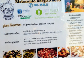 Borgo Nuovo food