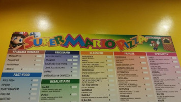 Pizzeria Super Maury menu